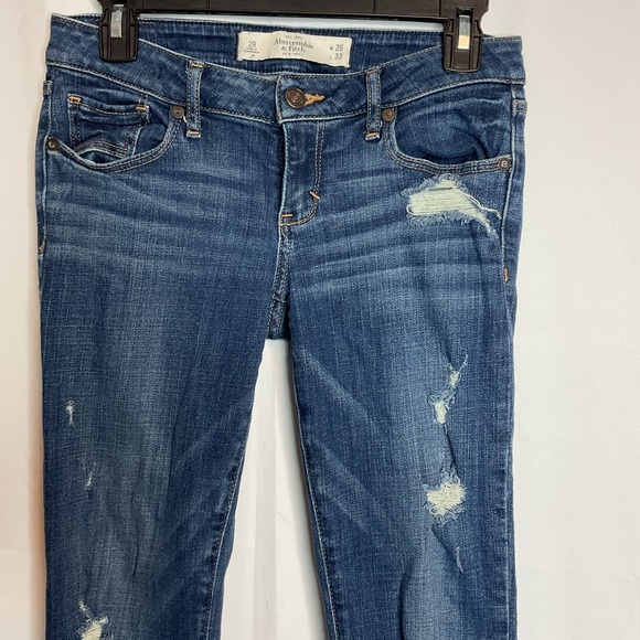 Abercrombie & Fitch "The A&F Skinny" womens jeans w26 L33 - Picture 4 of 10